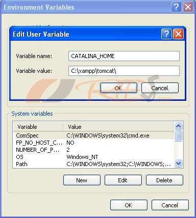 Setup Environment Variable for Catalina