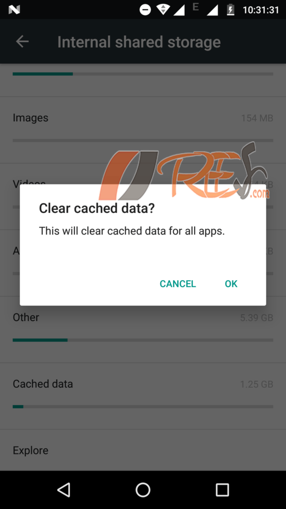 Clear Cache Data Of All Apps
