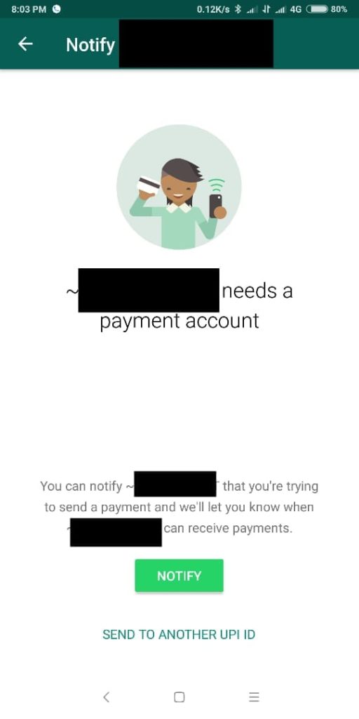 payment selection